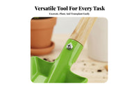 Mini Gardening Trowel Small and Portable Small Planting Trowel Lightweight Wood Handle for Seniors, Potted Plants