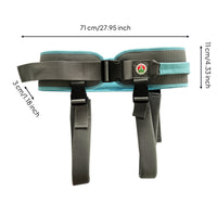 Transfer Belt with Support Straps Padded Walking Assistance Belt Breathable for Caregivers, Patients, Home Care, Rehabilitation