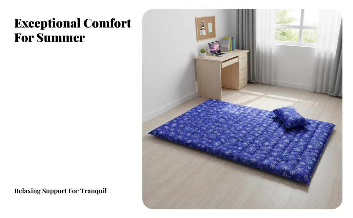 Water-Filled Cooling Pad Electricity Dormitory Cooling Bed Pad Waterproof Summer Sleeping Mat for Students, Pets, Sofa