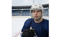 Secure Fit Helmet Face Mask with Visor Impact-Resistant Wire Face Guard with Visor Clear Gear Highclarity for Adults, Hockey, Sparring