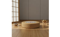 Meditation Floor Pillow Thickened Woven Mat Seat Pillow Woven Mat Pillow Japanese Design Braided Floor Pillow