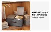 Foldable Clothing Box Stackable foldable Clothing Box Sturdy Construction