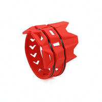 Silicone Exhaust Protector Band High-Temperature Resistant Exhaust Heat Guard Insulating Heat Guard Cover Rugged for Motorcyclists