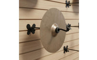 Space Saving Cymbal Wall Hanger Iron Construction Cymbal Arm Wall Mount Long-Lasting for Drummers, Home Studio, Practice Room, Music Shop