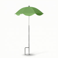 Scalloped-Edge Plant Protection Umbrella Overhead Garden Plant Shade Umbrella Sturdy Lightweight for Balconies