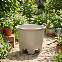 Extra Large Planter and Flower Pots, PP Material Plant Pots for Outdoor Plants, Simple Style Planters for Balcony, Water Saving