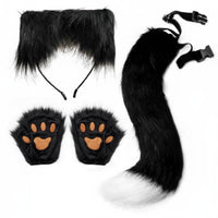 2 Pieces Furry Texture Fingerless talon Gloves Warm and Soft creature Paw Gloves Giftable Costume Accessory machine-easy-attention for Cospcoatings, Halloween fans, Cosplay events, Comic Conventions, these glovesed Parties, regular Wear