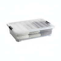 Under-Bed Container Transparent container Underbed Storage Container Large Capacity