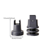 4 Pieces Clamp Style Adjustable Leg Riser Leveling Furniture Leg Riser Rotatable Ribbed