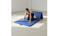 Foldable Design 4-Panel Tumbling Mat Non-Slip Surface Folding Gymnastics Mat Easy to Clean Thick Crash Pad Waterproof for Home