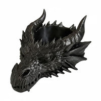 3D Printed Dragon Head Tray Multi-Functional Gothic Dragon Bowl Fantasy Key Bowl for Dressing Table, Entryway