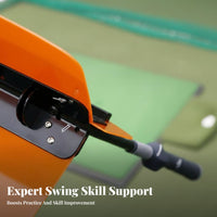 Develops Strength Golf Swing Fan Increases Stroke Distance Golf Wind Resistance Practice Aid Easy Assembly for Golfers, Beginners, Home