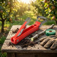 Hand-Held Scraper with Folding Blade Multifunction Bark Scraper Foldable Bark Peeling Lightweight for Arborists, Gardeners, Orchardists, Gardening, Orchard