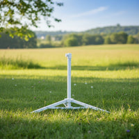 Compact Foldable Umbrella Base Space-Saving Foldable Umbrella Stand Sleek-Profile Long-Lasting for Anglers
