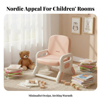 High Back Support Adjustable Height child's Chair Ergonomic Design Adjustable Toddler Chair Sturdy & Stable kids' Furniture Easy to Clean for Children, Toddlers, Reading, Studying, Nursery, Playroom