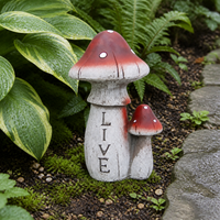 Mushroom Garden Ornaments for Micro Landscape Planter Decor