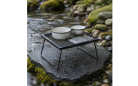 Folding Bbq Table Heat-Resistant Camping Bbq Table Iron Outdoor Furniture for Picnic