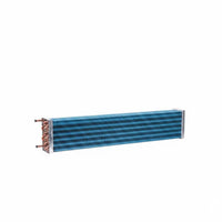 Copper Tube Aluminum Fin Evaporator Refrigerator Condenser Coil Finned Tube Heat Exchanger for Technicians, Display Cabinet