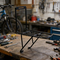 Bike Front Fork Rack Wide Compatibility Front Fork Cargo Rack Easy to Install Bike Adventure Carrier for Bikepackers, Commuters, Bikepacking