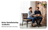 Retro Aesthetic factory-inspired Booth Bench sturdy Construction Upholstered Banquette adaptable Design Commercial Furniture configurable Configuration for Cafe Owners, Interior Designers, Bar Managers, eatery, Lounge Area, Dining Room, Kitchen