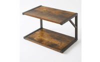 Black Metal Frame Desktop Printer Rack