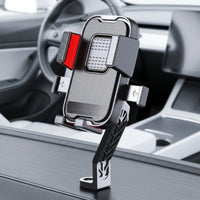 Motorcycle Phone Holder One-Hand Operation Phone Holder with Hood Accessory Shockproof Shock-Absorbing for Riders, Motorcycles