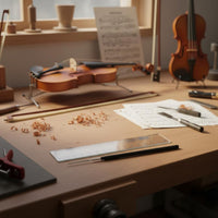 Violin Nut Slotting File Precision Filing Cello Bridge Groove File Alloy Metal String Slotting Tool for Repair Technicians, Violinists