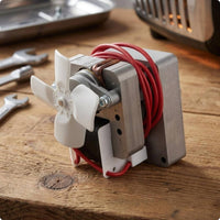 1.6 RPM Auger Motor Replacement Parts Assembly White Fan Replacement Gear Simple to Install to Install Appliance Part