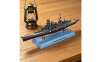 1:1000 Scale Ship Model Ready to Display Historic Cruiser Model Painted Warship Miniature for Collectors