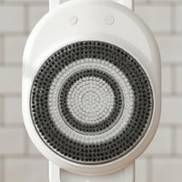 Electric Bath Scrubbing Brush Cordless Wall Mounted Shower Brush Exfoliating Scrubber for Washroom