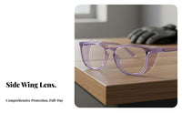 Blue Light Blocking Glasses Windproof Anti-Pollen Glasses Anti-Fog Safety Proceed Ggles for All Genders Design Lightweight
