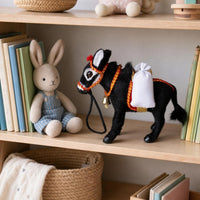 Cute Donkey Plush Toy Stuffed Animal Doll for Kids