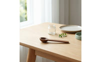 Seasoning Spoon Uncoated Coffee Scoop Sodium Chloride Spoon Unwaxed-without Unwaxed Small Round for Kitchen, Pantry