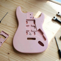 Guitar Body Blank Pre-Pre-Cut Electric Guitar Body Personalization for Luthier