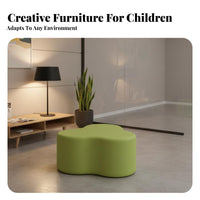 connecting segment Piece Stool Combination children's Furniture Colorful Reception Seating for Guests, Homeowners, Kindergarten, Playroom, Lobby