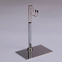 1/6 Scale Action Figure Stand Rectangular Base Action Figure Stand Metal