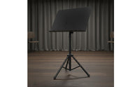 Folding Music Stand Foldable Design Adjustable Height Music Stand Large Panel Musical Instrument Accessory for Instrumentalists, Home Practice