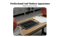 Single-Press Erase Electronic Basketball Board Lock Screen Function LCD Basketball Coach Board Lightweight and Portable for Courtside
