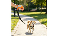 Hand-Held Dog Leash Wrist Strap Secure Leash with Wrist Cuff Comfortable Breathable Mesh for Pet Owners, Outdoor Training