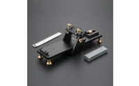 Precision Straight Sharpening Guide Slimline Blade and Plane Sharpening Jig Adjustable Plane Iron Honing Jig Metal for Woodworkers, Craftsmen, Woodworking, Workshop