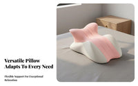 Romantic Positioning Wedge Multi-Position Use Memory Foam Romantic Pillow Non-Slip Bottom Couples Support Cushion for Stomach Sleepers, Lounging