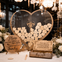 Welcome Space Reception Sign, Wedding Frame, Heart-shaped, Silk Flower Decoration, Wedding Reception Venue