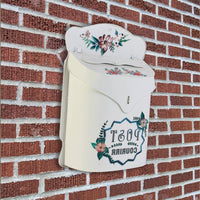 European Design Letterbox Enchanting Design Wall Mount Iron Mailbox Vintage Wall Mailbox Lockable Antique Design Letterbox