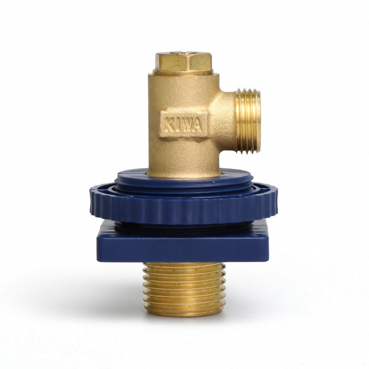 Angle Stop Adapter Valve Compact Angle Plumbing Control with Mounting Attachment Band Easy Installation for Plumbers, Homeowners