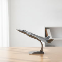 J-20 Fighter Airplane Model Diecast Fighter Plane Model Freestanding for Collectors, Showcase, Desk