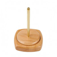 Yarn Spindle Holder Tangle Wooden Yarn Holder Easy Assembly Craft Tool for Knitters, Fiber Artists