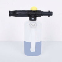 Soap Dispenser for Car Wash and Car Detailing, Foam Sprayer with Measuring Cup and Nylon Foam Lance, Bottle Adjustable with Handle, 1 Pack Kit