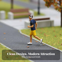 Architectural Model People DIY Undertaking Ready Miniature People Figurines Architectural Model Figure Realistic Features