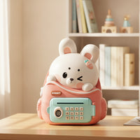 Piggy Bank with Biometric Lock Digital Electronic Piggy Bank Electronic Currency Box with Keypad Automatic Toy Educational