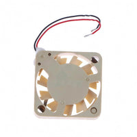 Four Mounting Holes Miniature Square Fan Beige Square Cooling Fan Compact Electronics Part Two-Wire